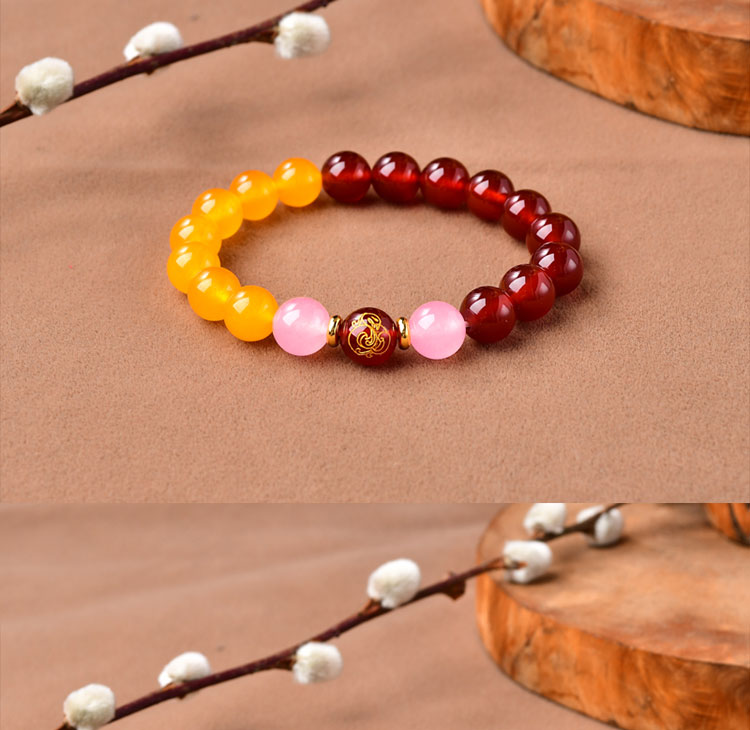 2022年灵缘祥安阁九玖艳增情增缘手链红鸾桃花人缘转运贵人珠手串红绳