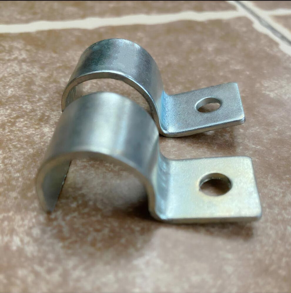 单卡边管卡骑马卡仪表卡单孔管夹单边抱箍单管线电缆卡4mm50mm6mm