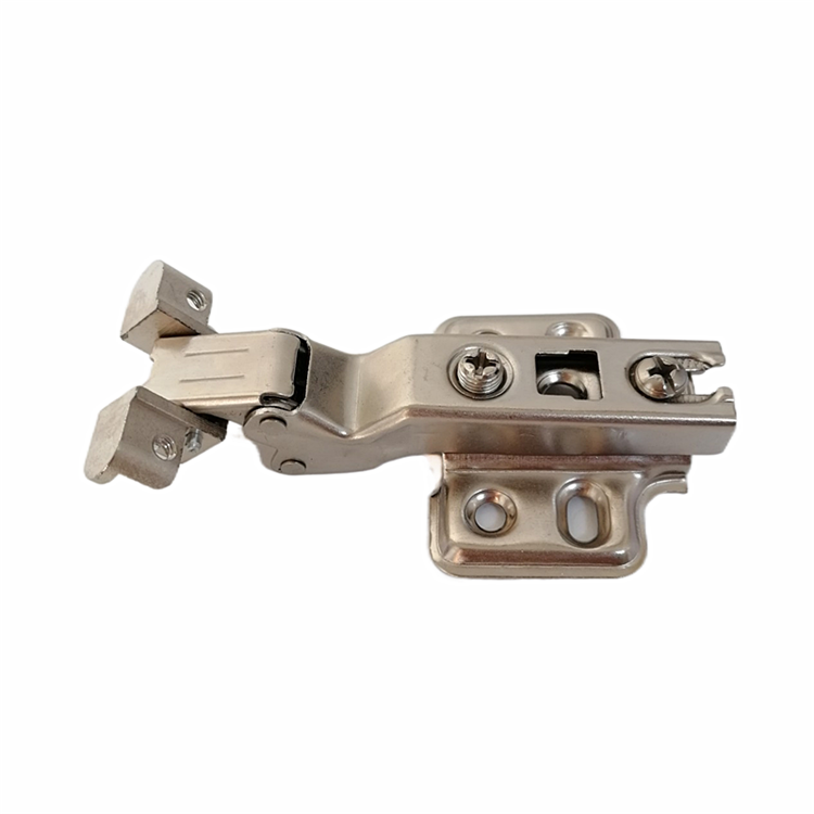 正负45度铝框铰链三角形五角斜角柜20窄边玻璃门展示柜书柜合页 负45