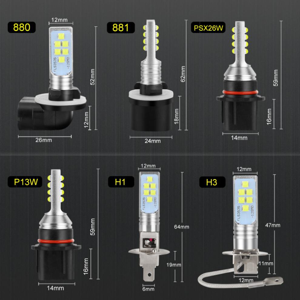 h4h7h1汽车大灯led灯泡80w远光近光位聚光12v24v小车货车通用 h4白光