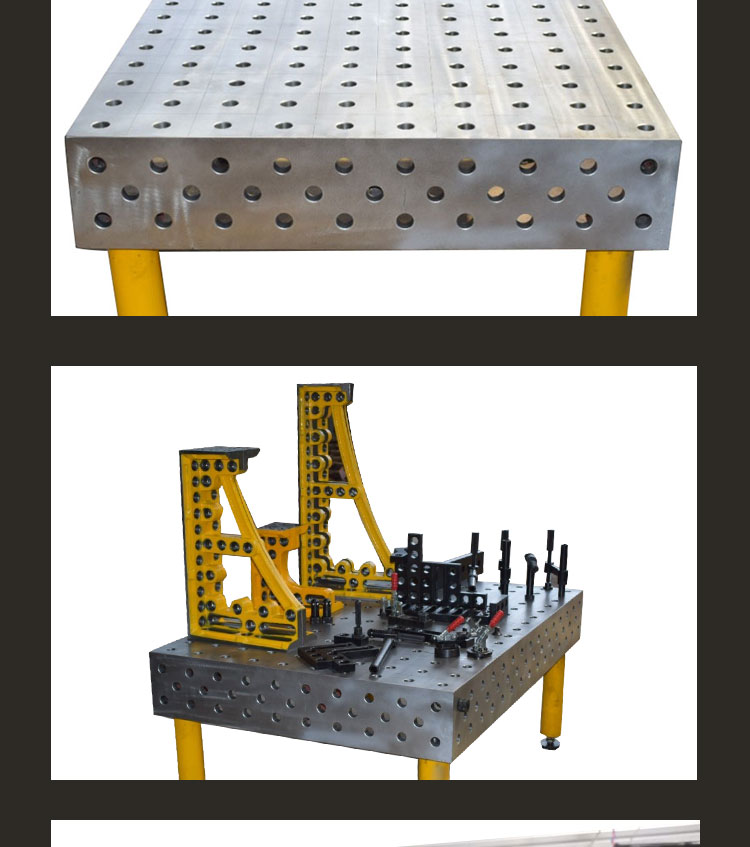 三维柔性焊接工装夹具生铁平台多孔定位柔性焊接工装组合夹具平台