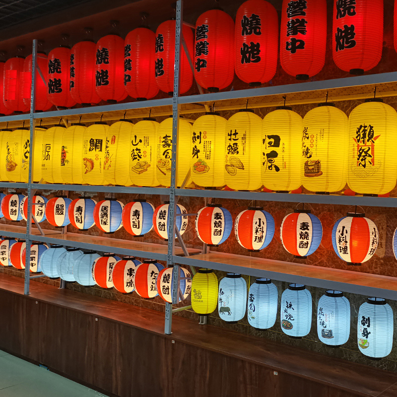 日式居酒屋灯笼日式灯笼户外防水pvc广告日本烤肉店寿司料理居酒屋