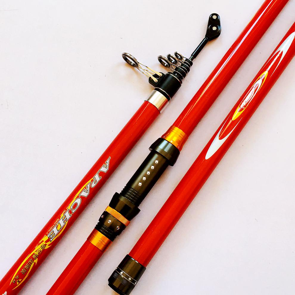 旗舰同款锚杆可视锚竿阿帕奇9代10代碳素锚超硬远投海杆山东鱼竿 九代