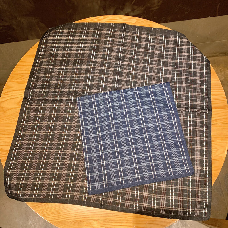 泽略纯棉随身携带正方形手帕女士男士全棉吸水擦汗手绢手巾 ci 28