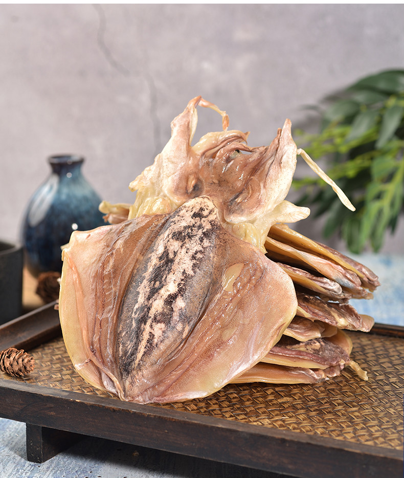 墨鱼干中号500g约10只干货墨鱼仔干目鱼干小乌贼海产品淡水煲汤
