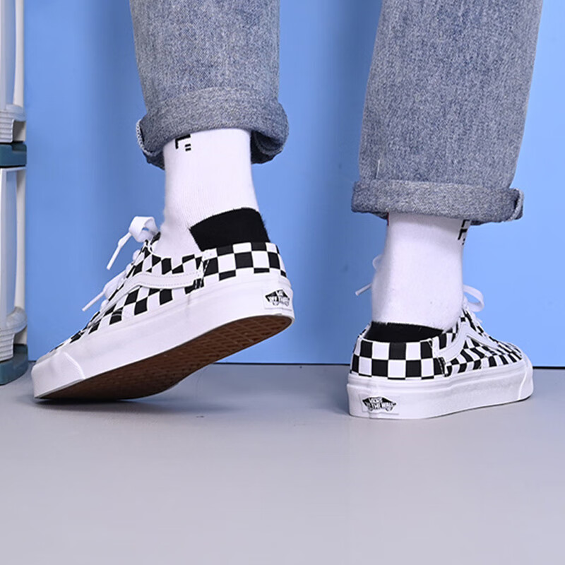 vans范斯男鞋女鞋联名sebilkes暗影棋盘格style36帆布鞋滑板鞋vn0a4p3