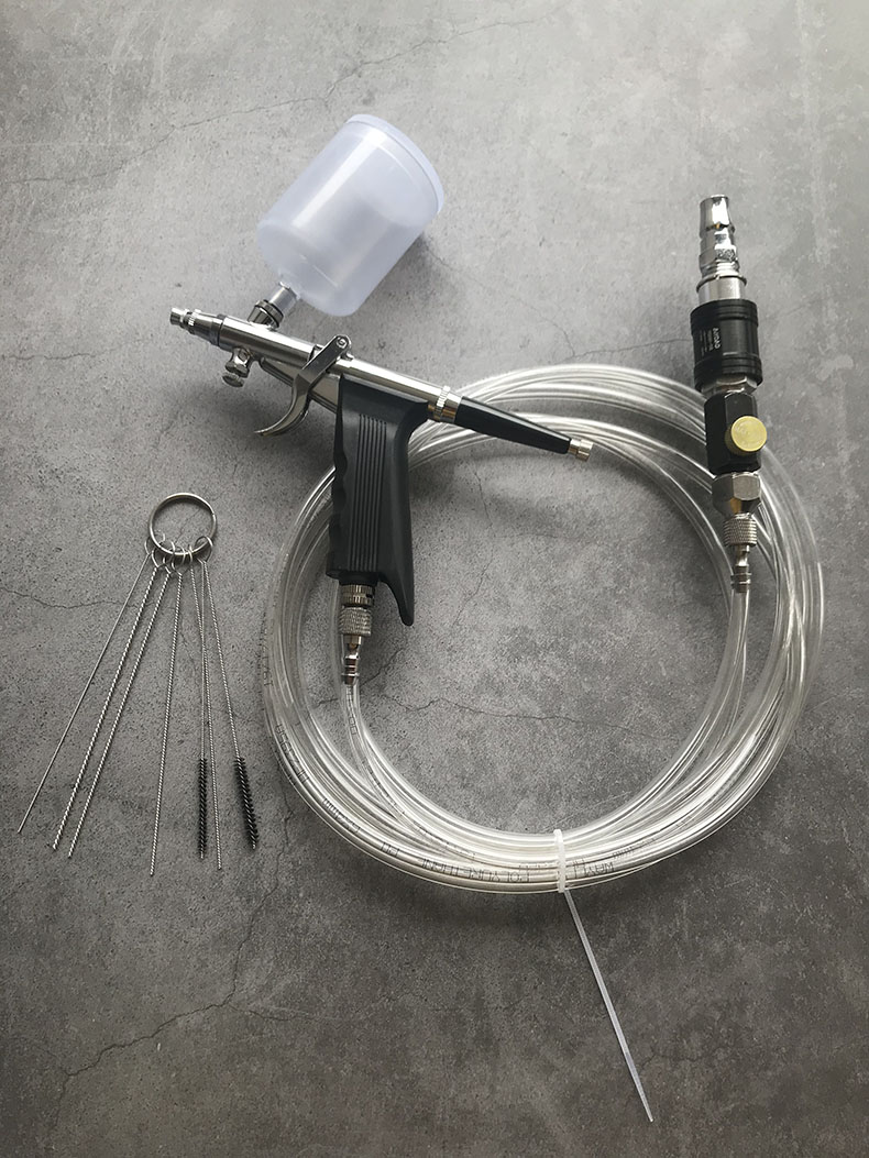 小喷枪修补枪小型小口径笔枪喷漆枪喷抢汽车家具修补划痕工艺 喷枪0.