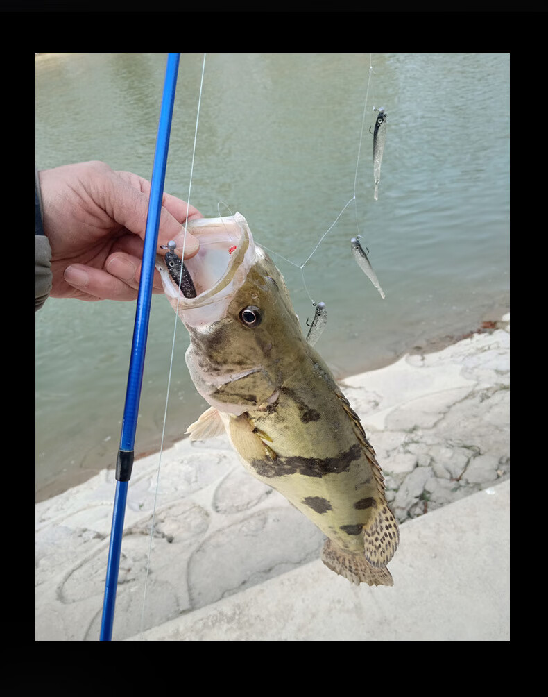 路亞餌釣組翹嘴鱸魚黑魚桂魚神器拋竿串勾鉛頭鉤仿生假餌串鉤軟蟲