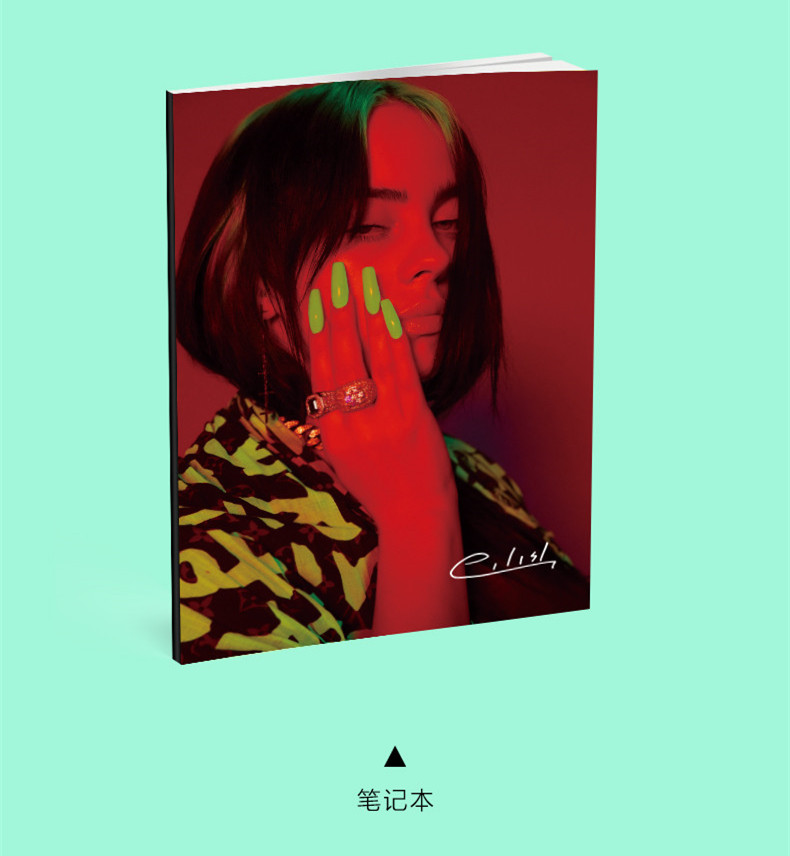 billieeilish碧梨全新写真集周边专辑签名海报明信片生日礼物小熊礼盒
