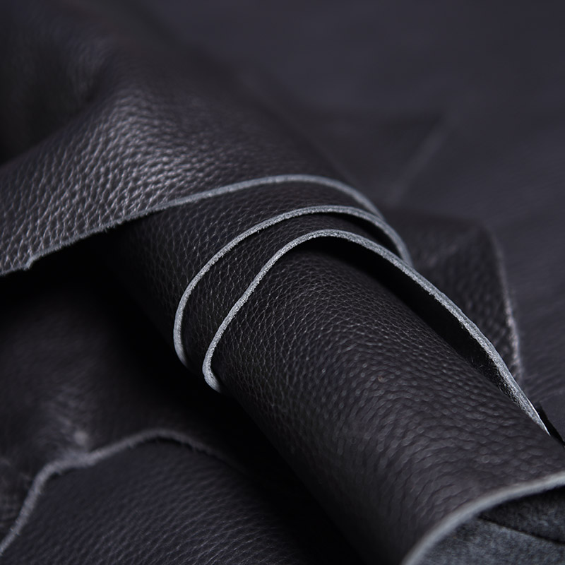 黑色头层牛皮皮料沙发皮革面料原料皮子椅子凳子床头定制l 120*12cm