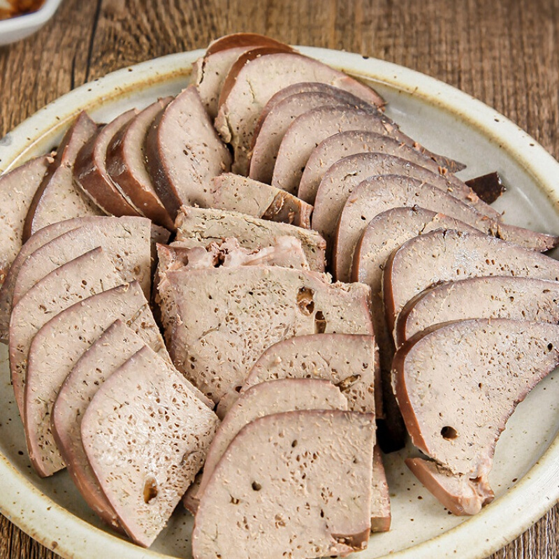 五香猪肝熟食批发卤真空包装即食凉拌菜下酒菜1斤猪肝试吃装