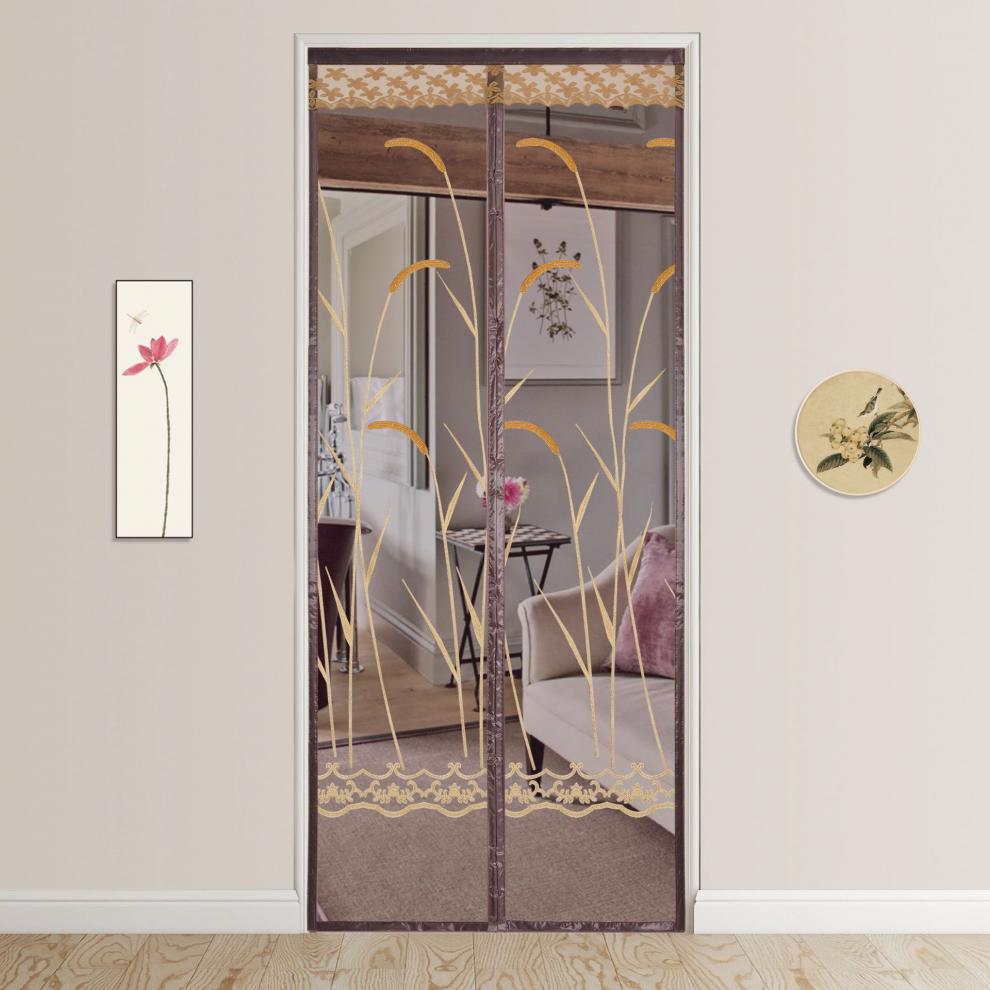 缘爱 防蚊门帘魔术贴纱门夏季磁吸磁铁纱窗门隔断帘子磁性沙门定制