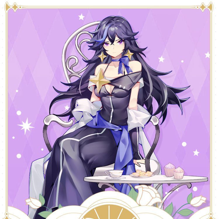 公主茶会系列七创社凹凸世界官方周边女生组吧唧58mm徽章艾比公主茶会