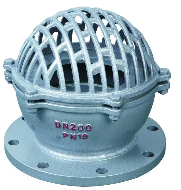 h42h 碳钢铸钢法兰底阀莲蓬头井底阀水泵底阀吸水阀dn40-400 碳钢dndn