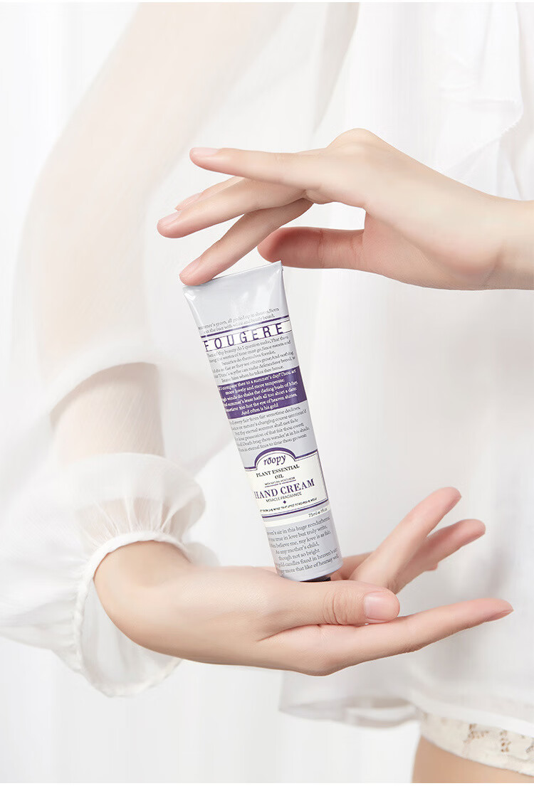 润培roopy护手霜融雪之时75ml滋润保湿补水嫩白女清爽不油腻融雪之时