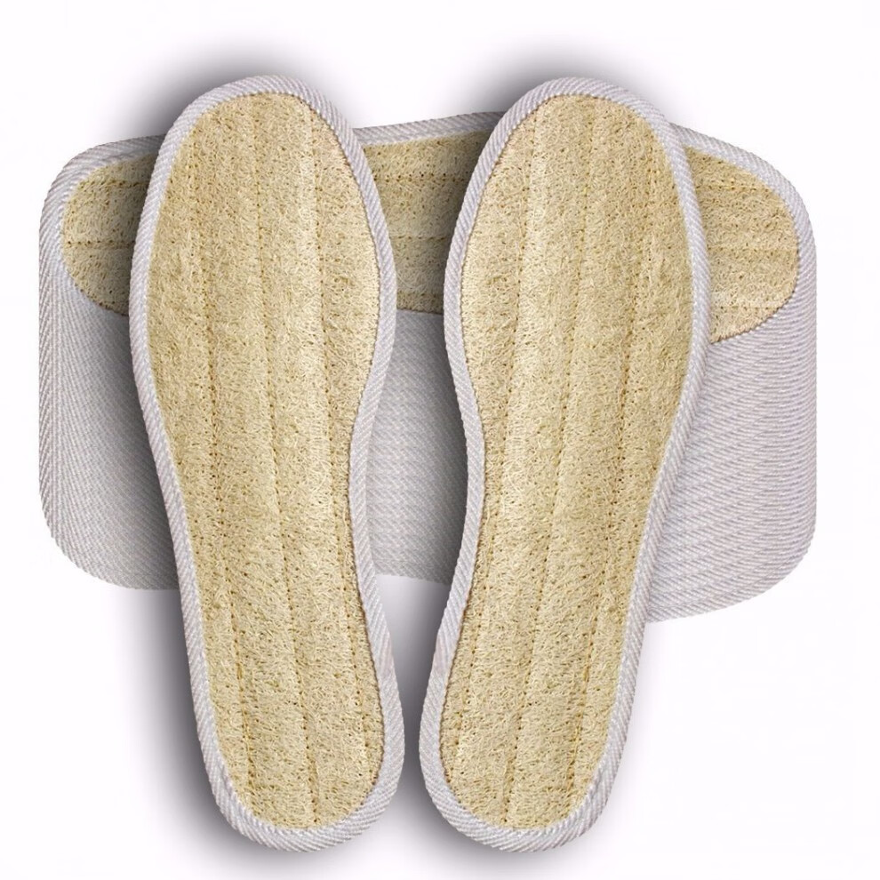 【nice】丝瓜络鞋垫透气按摩除臭吸汗防臭男女手工天然丝瓜鞋垫保暖佐