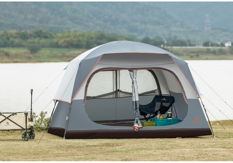 空間防雨帳精緻露營野營旅遊帳篷 a2s3f5105,鈦灰色【圖片 價格 品牌