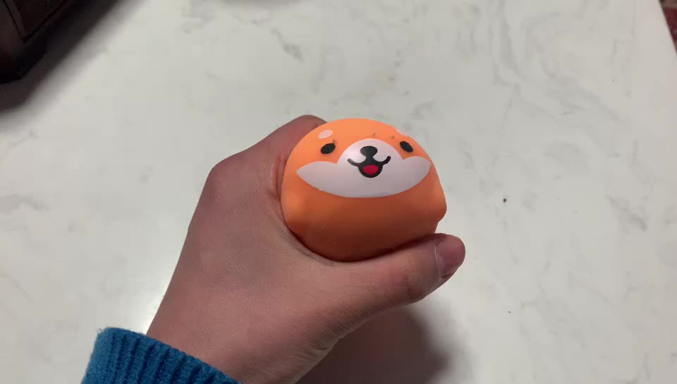 创意解压神器萌柴犬捏捏乐减压发泄玩具发泄球上课无聊节日礼物柴犬