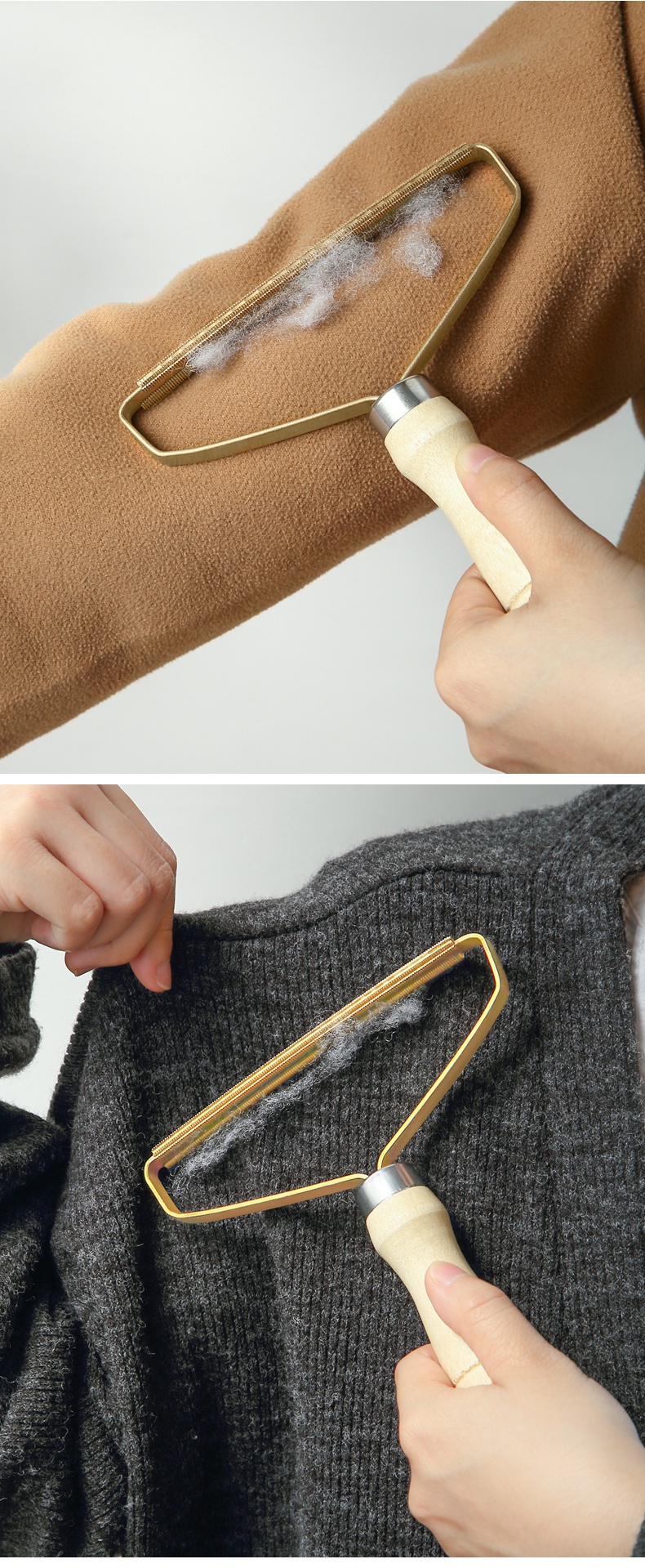 羊绒大衣刮毛器衣服刮毛器家用衣物去球器不伤衣羊绒大衣手动除毛打剃