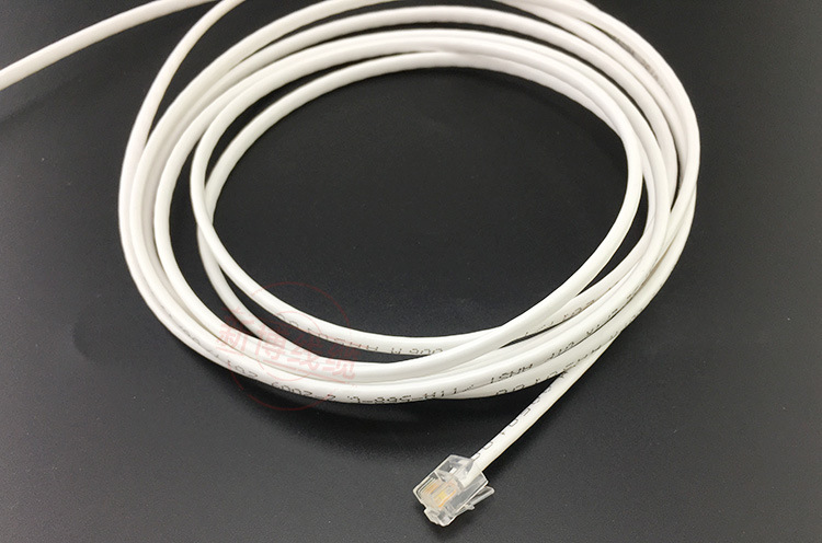 2-4-5-10-15-20m30米室外四芯成品分座机电话线延长线加长连接线 2芯