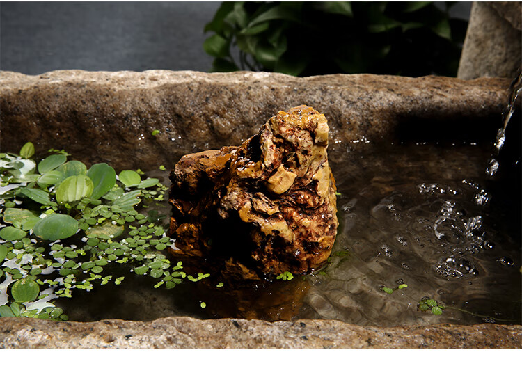 水景石槽老石槽猪槽牛槽马槽老旧石槽鱼缸石盆方形小石槽阳台流水景观