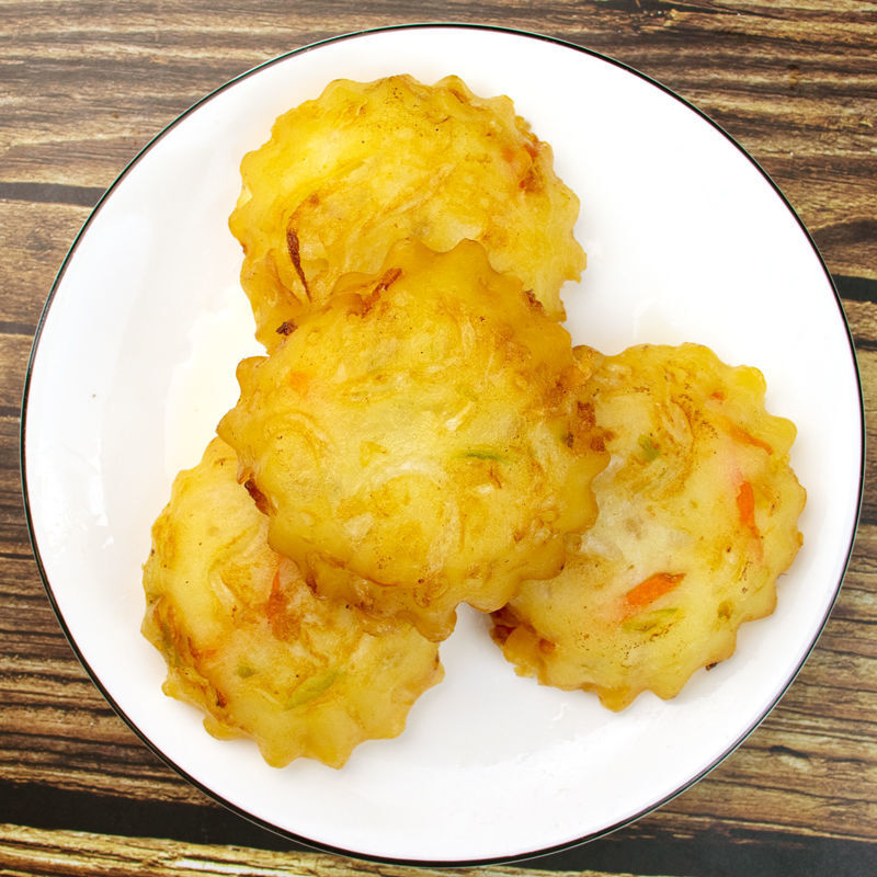 萝卜丝油墩子煎饼速冻油炸萝卜丝饼加热半成品小吃早点700g10个装萝卜