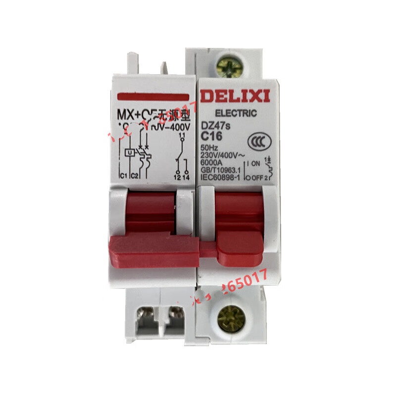 断路器dz47s1p2p3p4p带消分励脱扣dc24v消空气开关2p10aacdc24v48v