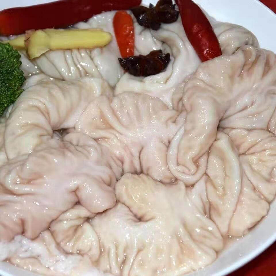 新鲜猪大肠黑猪大肠黑肠子肥肠大肠头整条肠子 3斤猪大肠【图片 价格