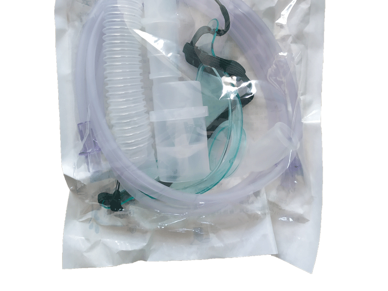 气切吸氧面罩雾化面罩吸氧面罩气切面罩气道湿化气切喉罩气切雾化成人