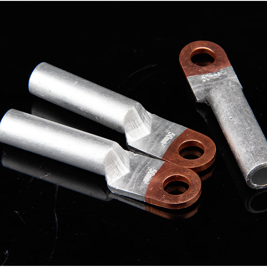 dtl铜铝鼻子 铜铝线过渡接头 铜铝接线头接线鼻子 铜铝接线裸端子