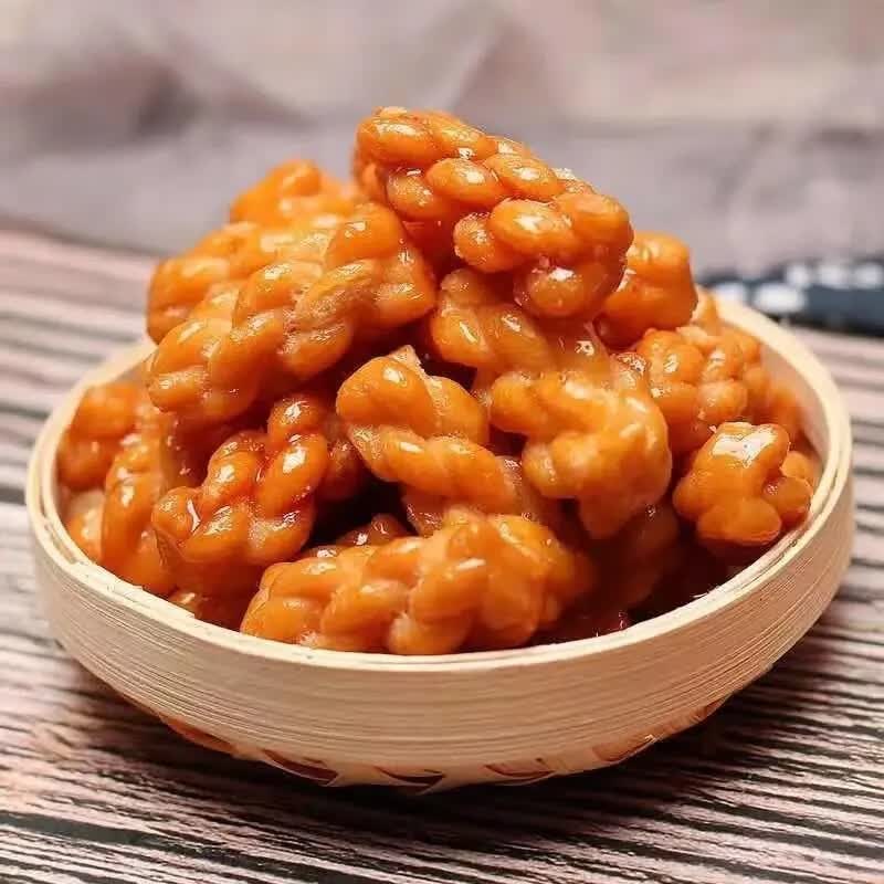 红糖小麻花 独立小包装 黑糖味 一斤500g