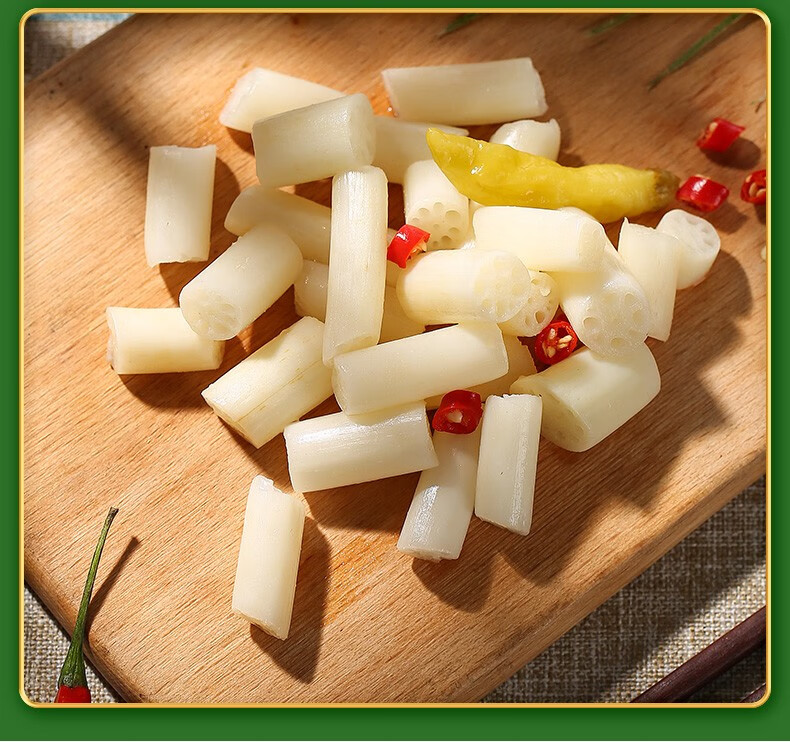 400g泡藕带藕尖藕芽酸辣味下饭菜湖北特产开袋即食菜袋装泡菜年货 5袋