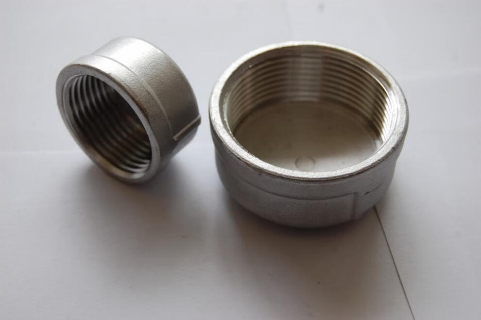 304不锈钢内丝堵头管帽dn154分126分管塞堵盖水管子201材质3分dn10