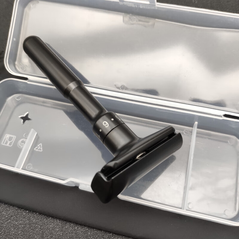 适用名士剃须刀手动刮胡刀男士升级款可调锋利度水洗不锈老式双面刀架