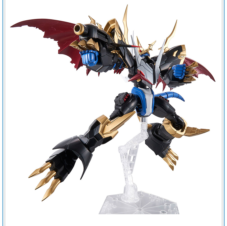 拼装模型figureriseamplified数码宝帝皇龙甲兽5060934可变化两种形态