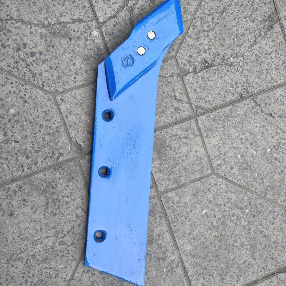 翻转犁镜面犁尖 保定商丘淮安425/427/430/435铧尖加厚犁铧犁铲尖 9斤