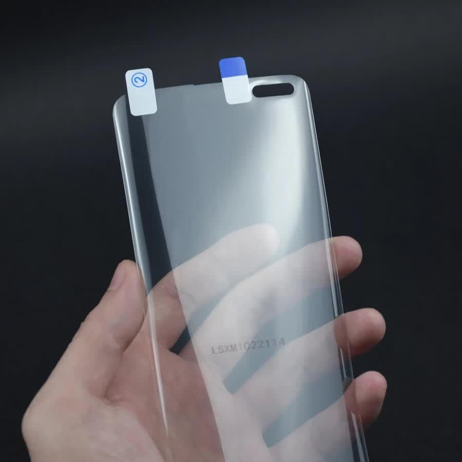 原厂高清软膜韩版手机贴原装菲林热弯覆盖出厂前 【热弯膜】3片 三星