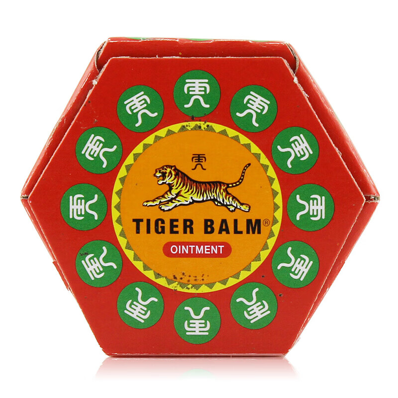 新加坡红色樟薄玉香软膏老虎牌红虎清凉油虎标红万金