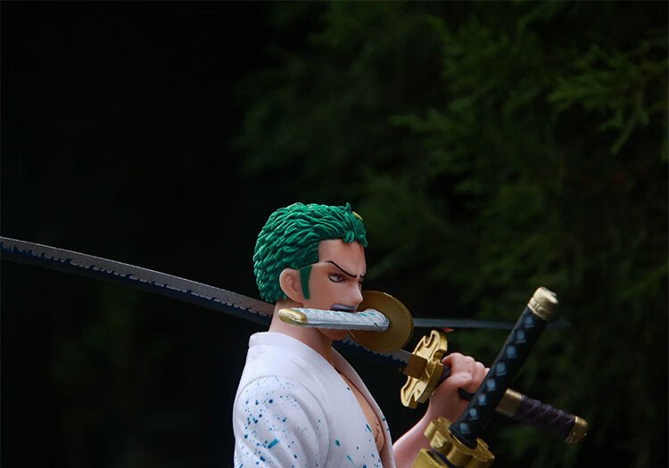 海贼王模型索隆 白衣索隆(高24cm) 严选版(实拍,所见即所得)