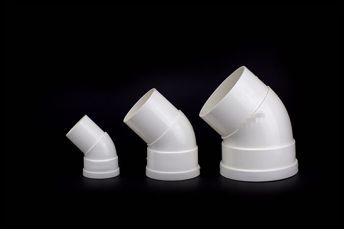 pvc50 75 110160内插下缩 中缩缩口弯头直接三通直弯变径缩口三通 110