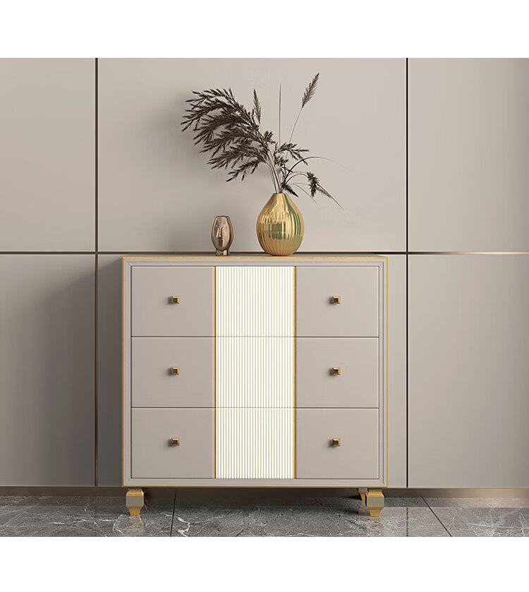 五斗 三斗 柜卧室收纳储物柜抽屉柜现代简约装饰柜美式玄关柜 五斗柜