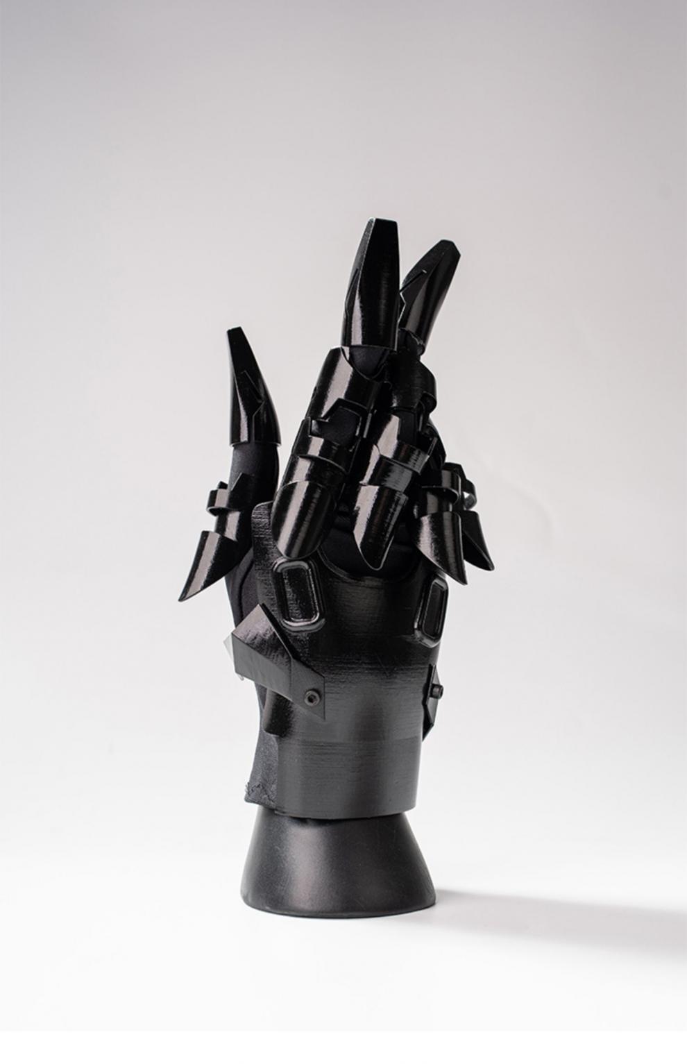 赛博朋克机械骑士手甲男女款手套定制可动机能风潮游戏流单品机械飞升