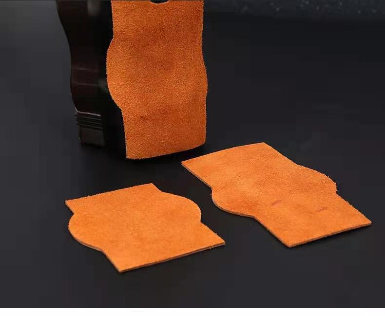 真牛皮二胡防滑垫二胡底托防滑乐器防滑垫腿防滑二胡配件黑色整体款