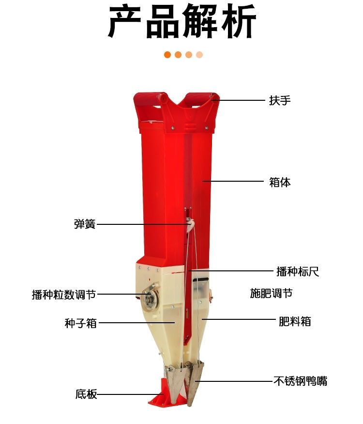 黑山牌玉米播种器图片