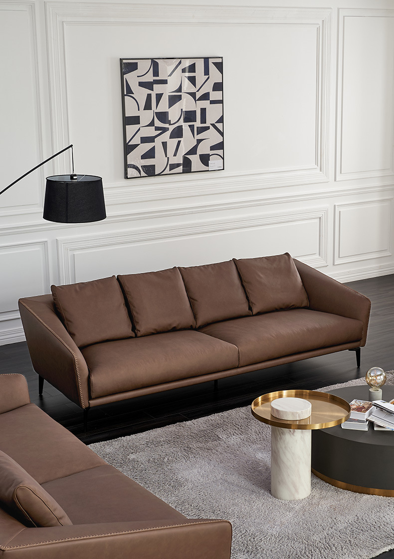 客厅家具 沙发 君别(junbie) 君别(junbie)沙发意式极简皮艺皮质