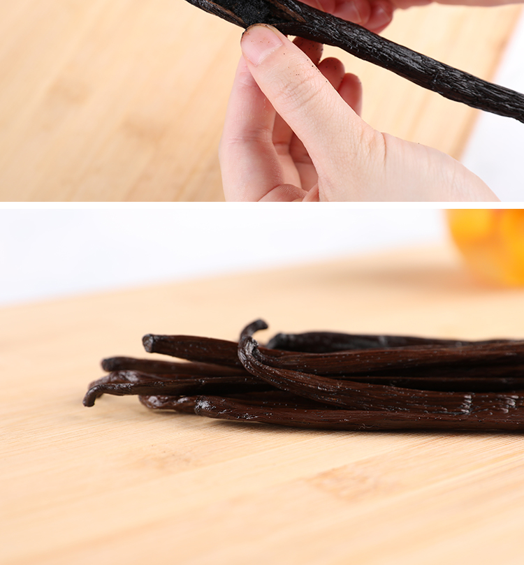 香草荚香草豆荚香荚兰香草棒烘焙蛋糕原料 17-19cm 二根()【图片 价格