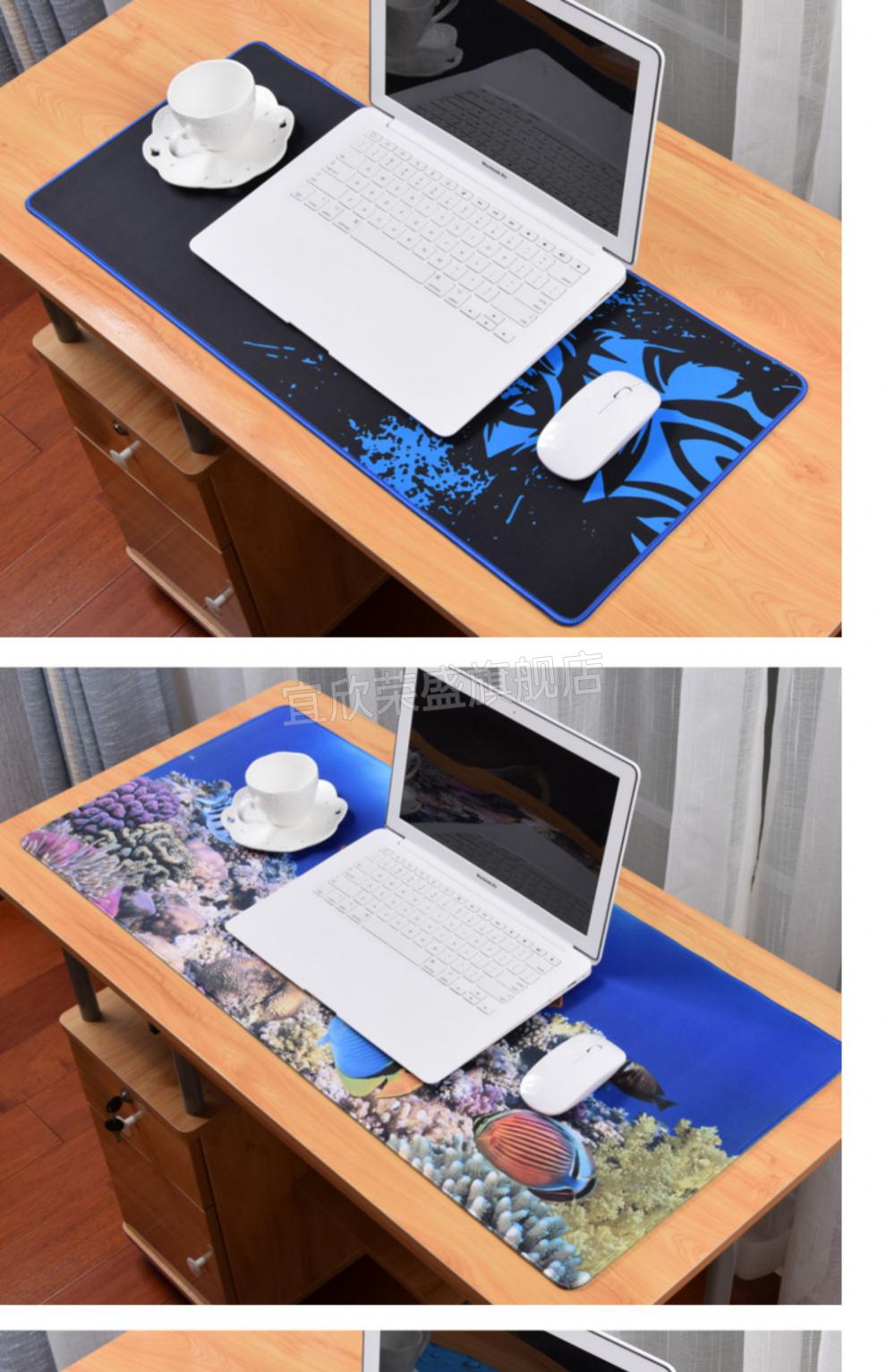 米加厚可反复水洗电脑桌垫多川 p16超大900*400*4