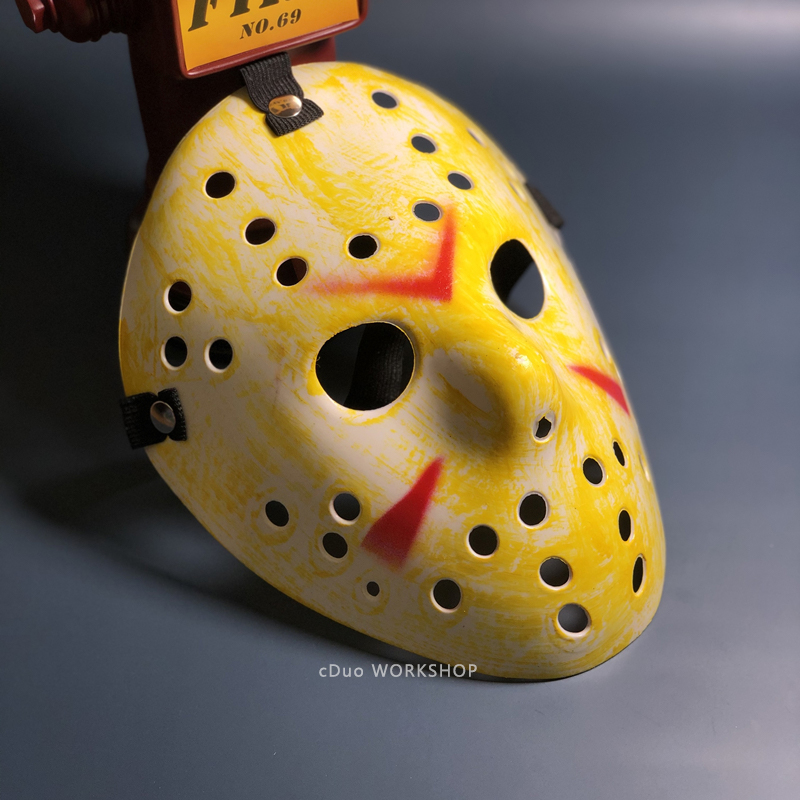 猫乐鱼万圣节cos面具化妆舞会加厚杰森恐怖搞怪圣诞节表演玩具道具