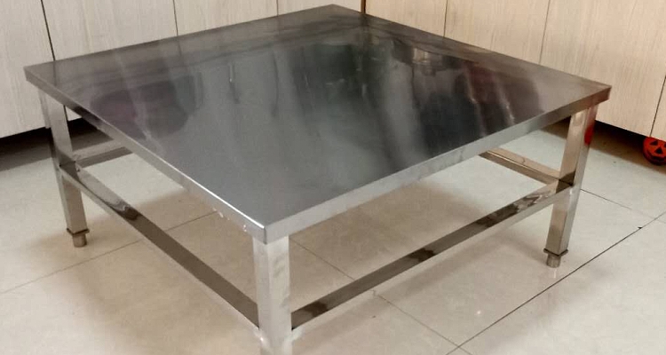 嘉际折叠烧烤专用桌子大档桌子摆摊农家乐正方形小餐桌不锈钢304方桌