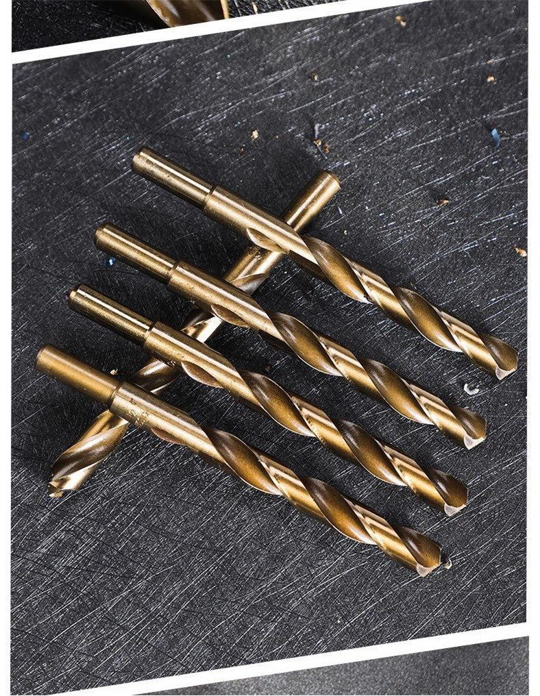 钻头m43含钴转头钻不锈钢打孔钻金属钻铁合金直柄11mm43含钴钻头10mm1